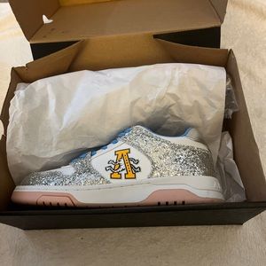 airwalks Novus A5, white silver glitter